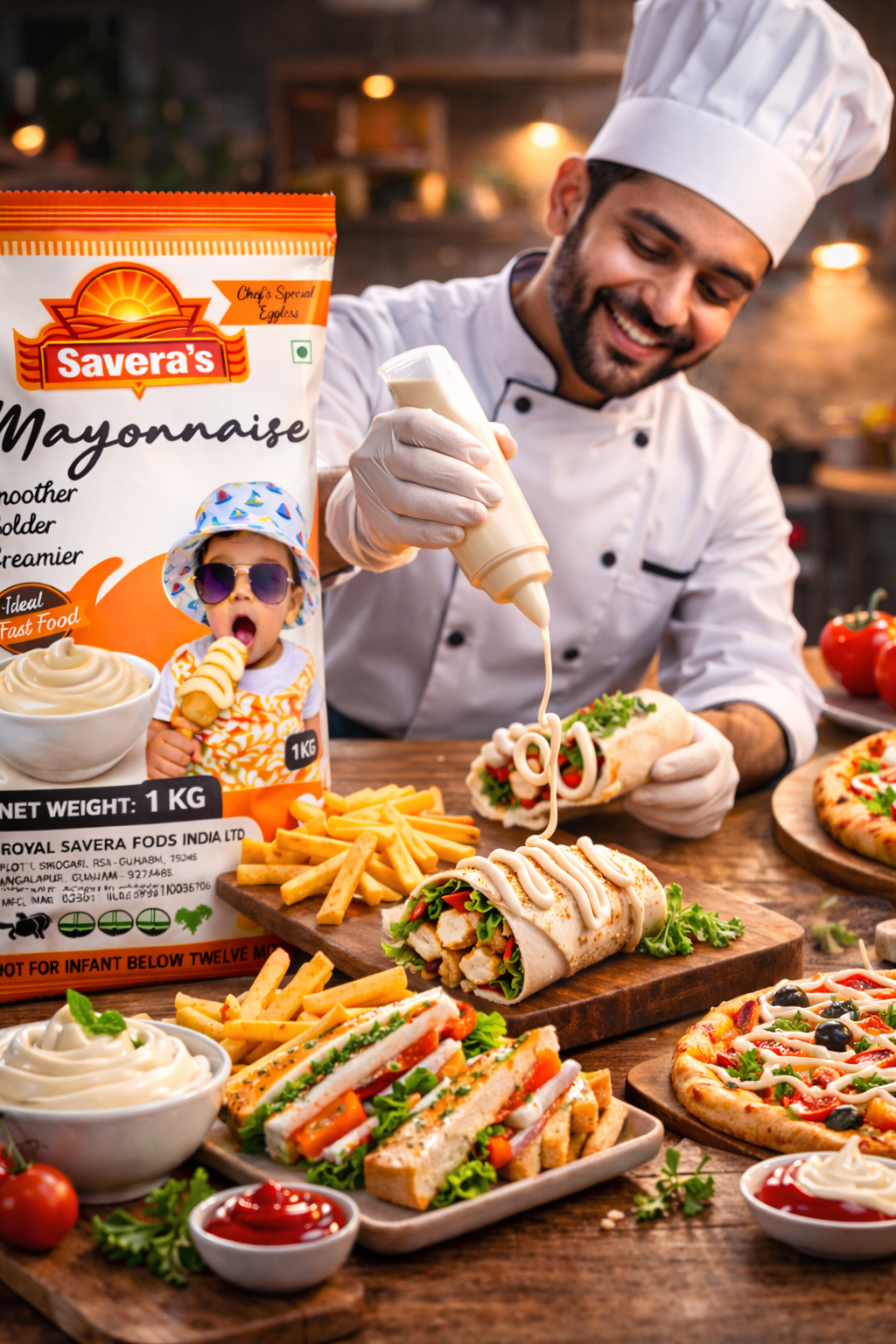 Mayonnaise (Low Fat) 1kg view 2